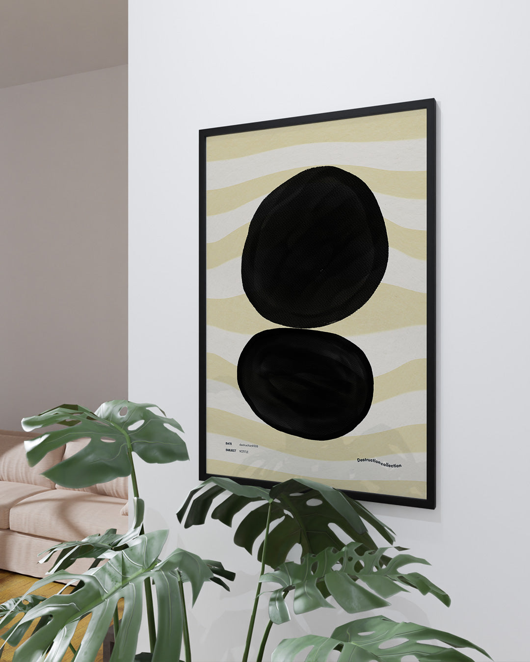 【ポスターのみ】No Title(Destruction#26) – The Essence of Form Posterアートポスター(A2,A3)