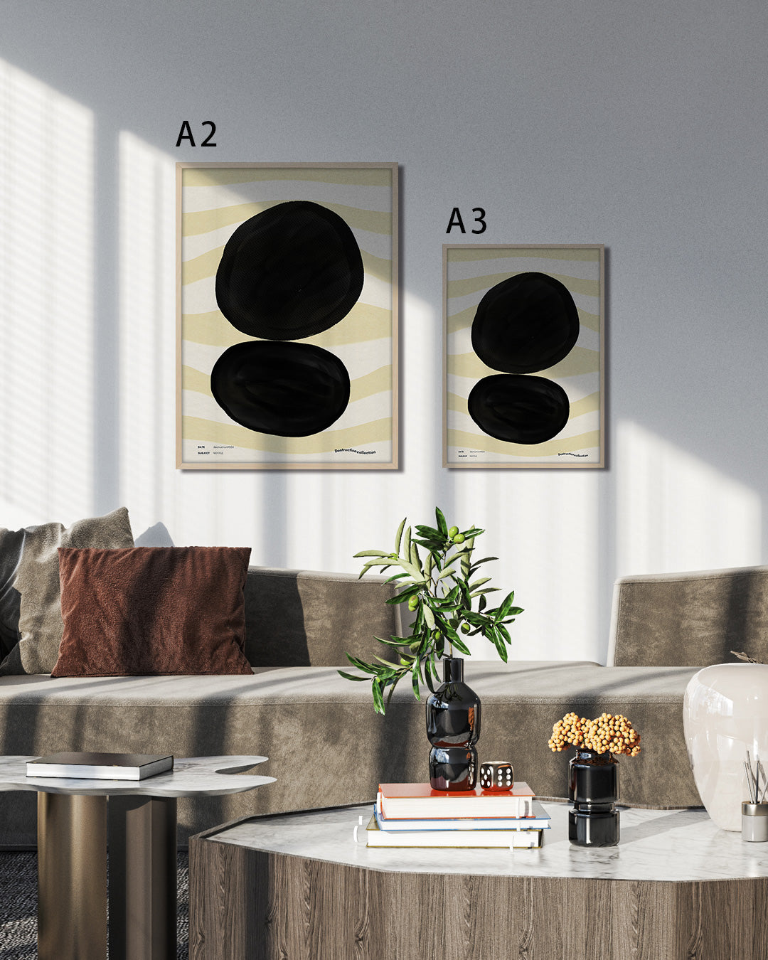 【ポスターのみ】No Title(Destruction#26) – The Essence of Form Posterアートポスター(A2,A3)