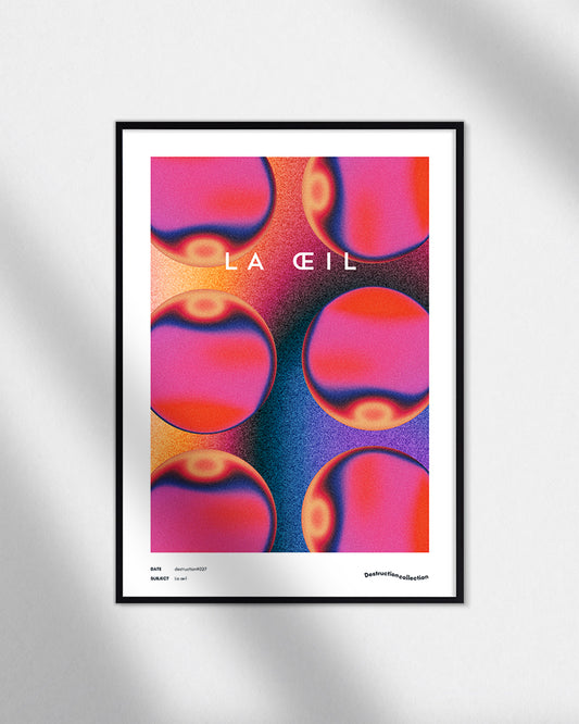 【ポスターのみ】La Œil – The Eye of Perception Posterアートポスター(A2,A3)