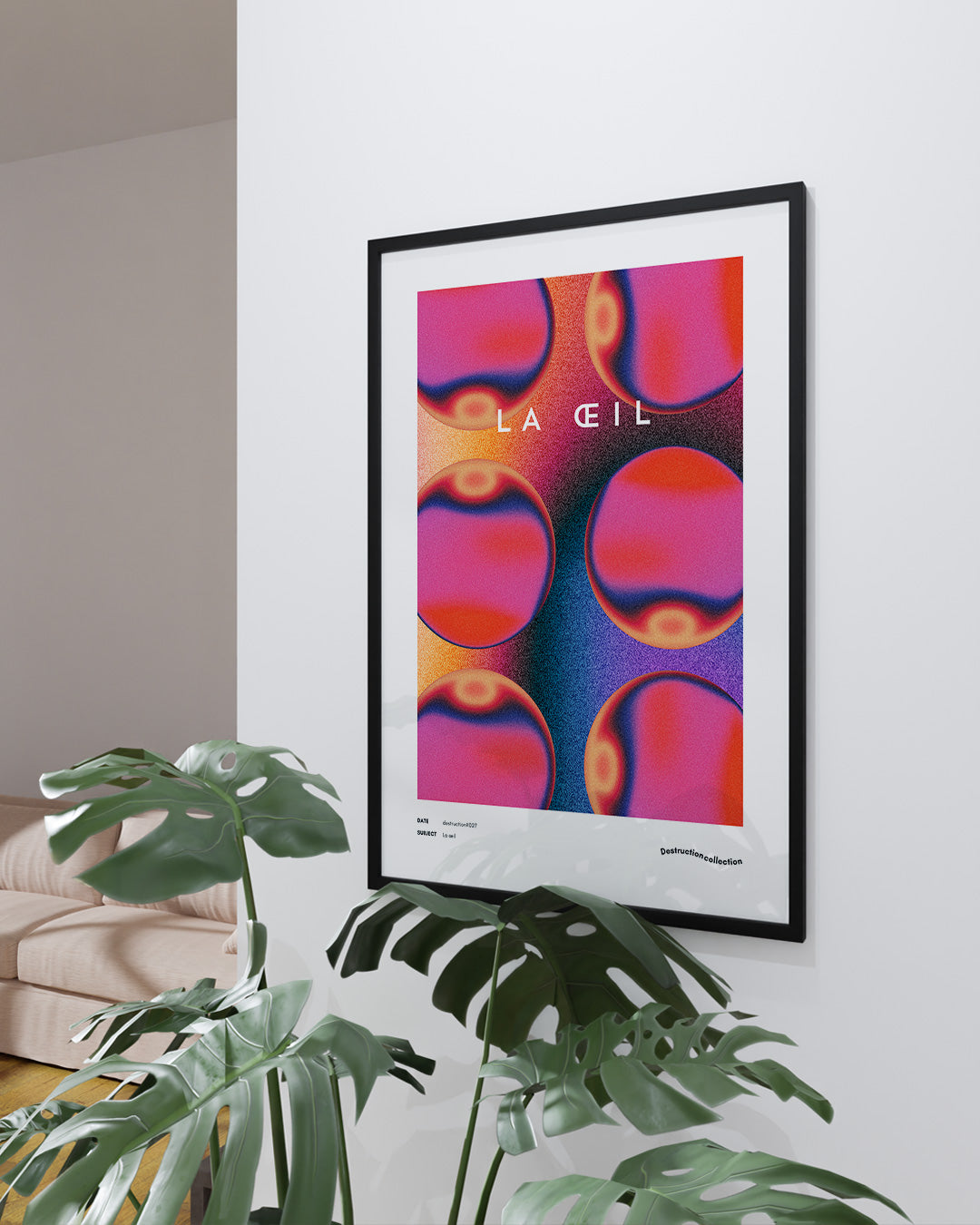 【ポスターのみ】La Œil – The Eye of Perception Posterアートポスター(A2,A3)