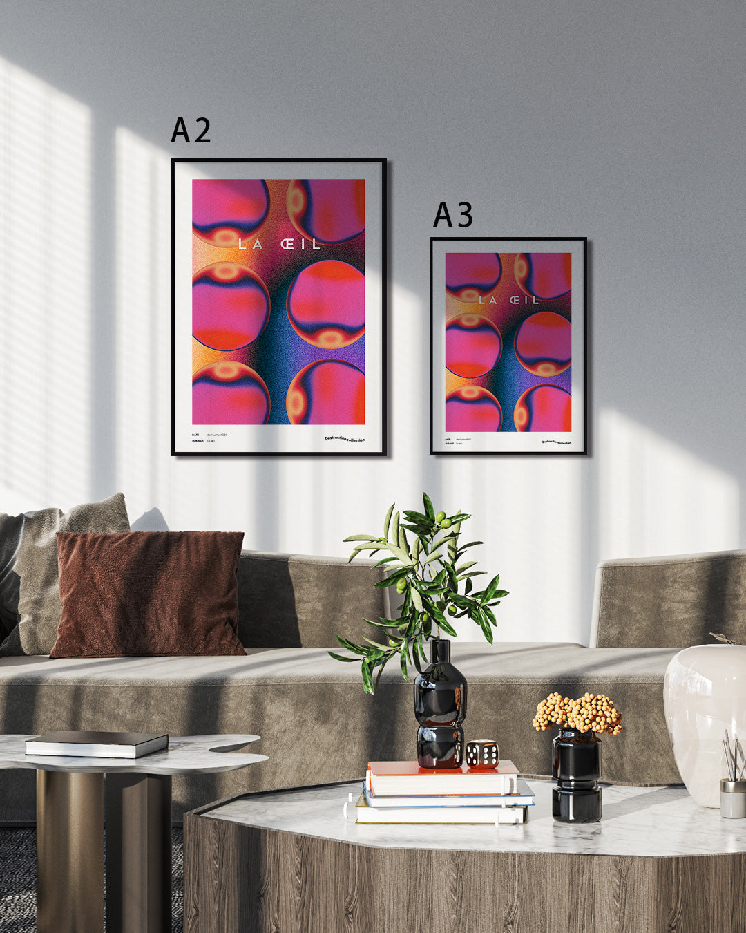 【ポスターのみ】La Œil – The Eye of Perception Posterアートポスター(A2,A3)