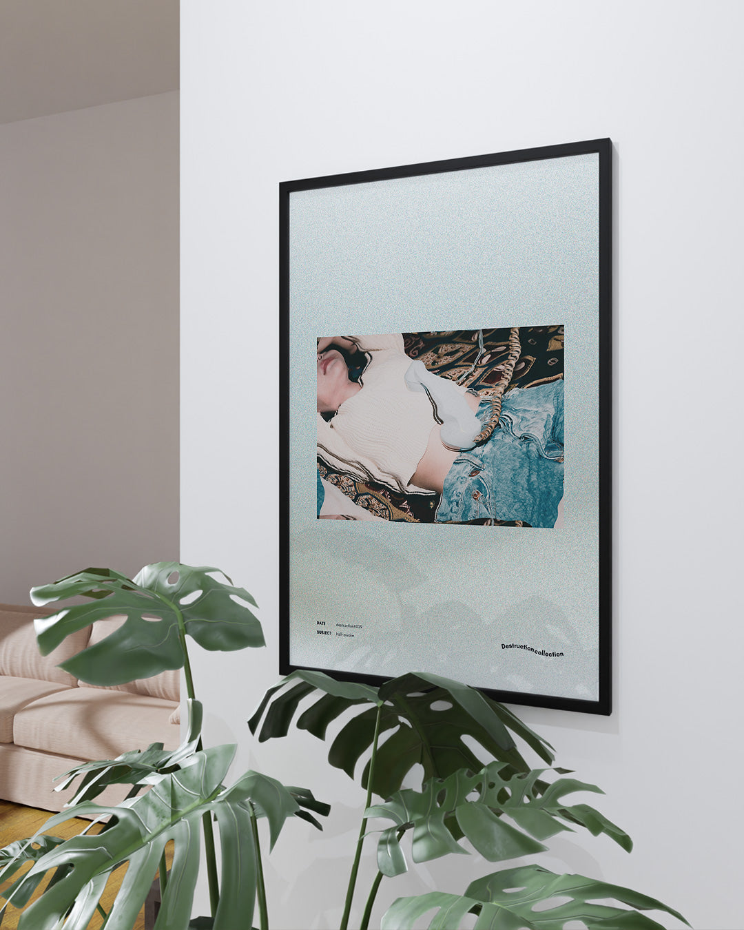 【ポスターのみ】Non-Tangible – The Dissolution of Reality Posterアートポスター(A2,A3)