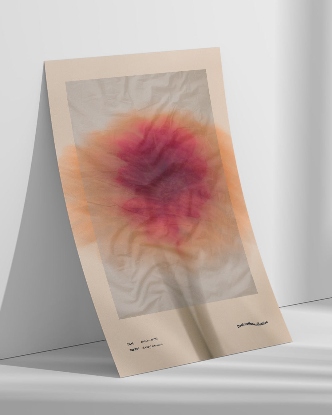 【ポスターのみ】Abstract Expression – The Fragility of Perception Posterアートポスター(A2,A3)