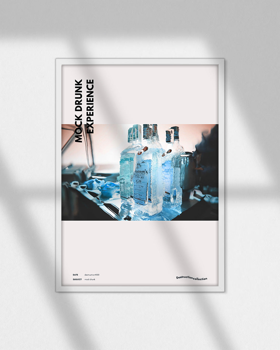 【ポスターのみ】Mock Drunk – The Illusion of Intoxication Posterアートポスター(A2,A3)