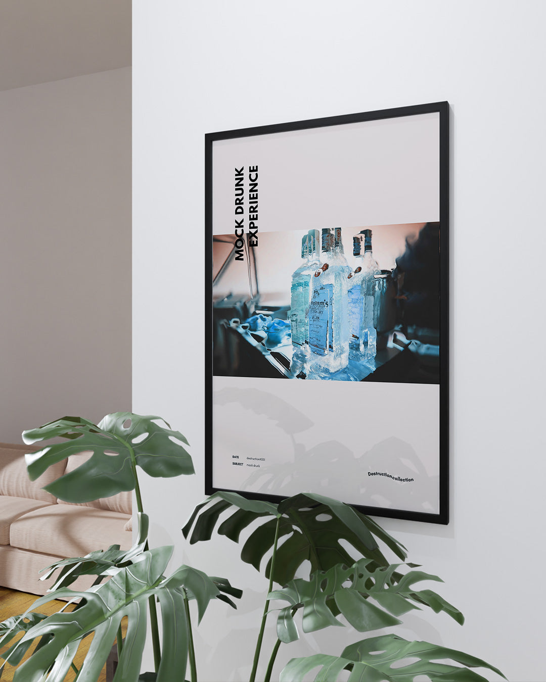 【ポスターのみ】Mock Drunk – The Illusion of Intoxication Posterアートポスター(A2,A3)