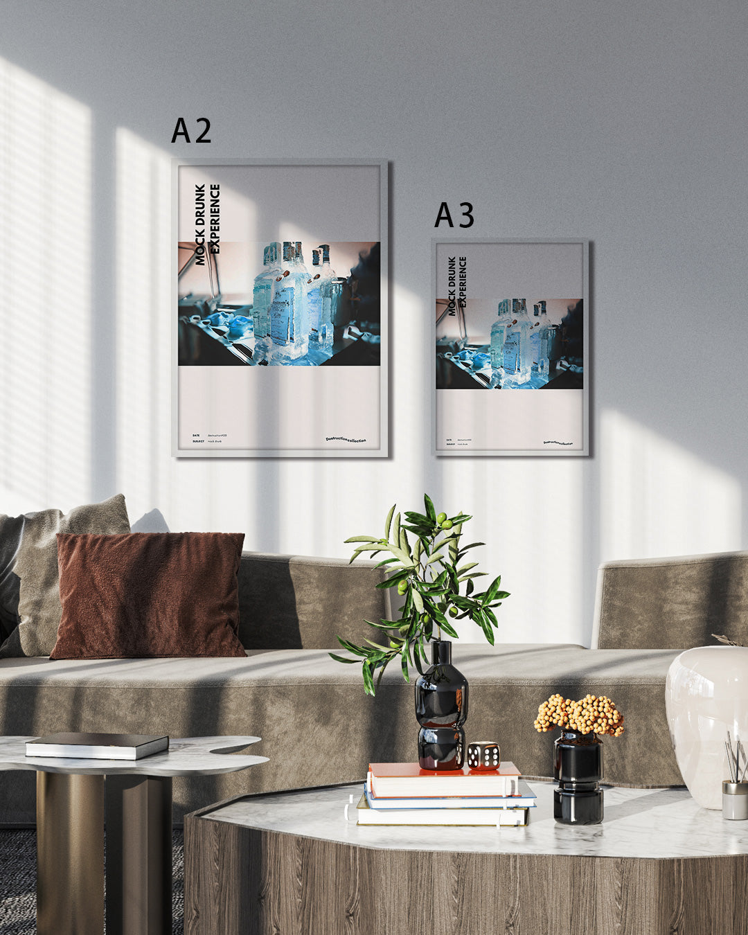 【ポスターのみ】Mock Drunk – The Illusion of Intoxication Posterアートポスター(A2,A3)