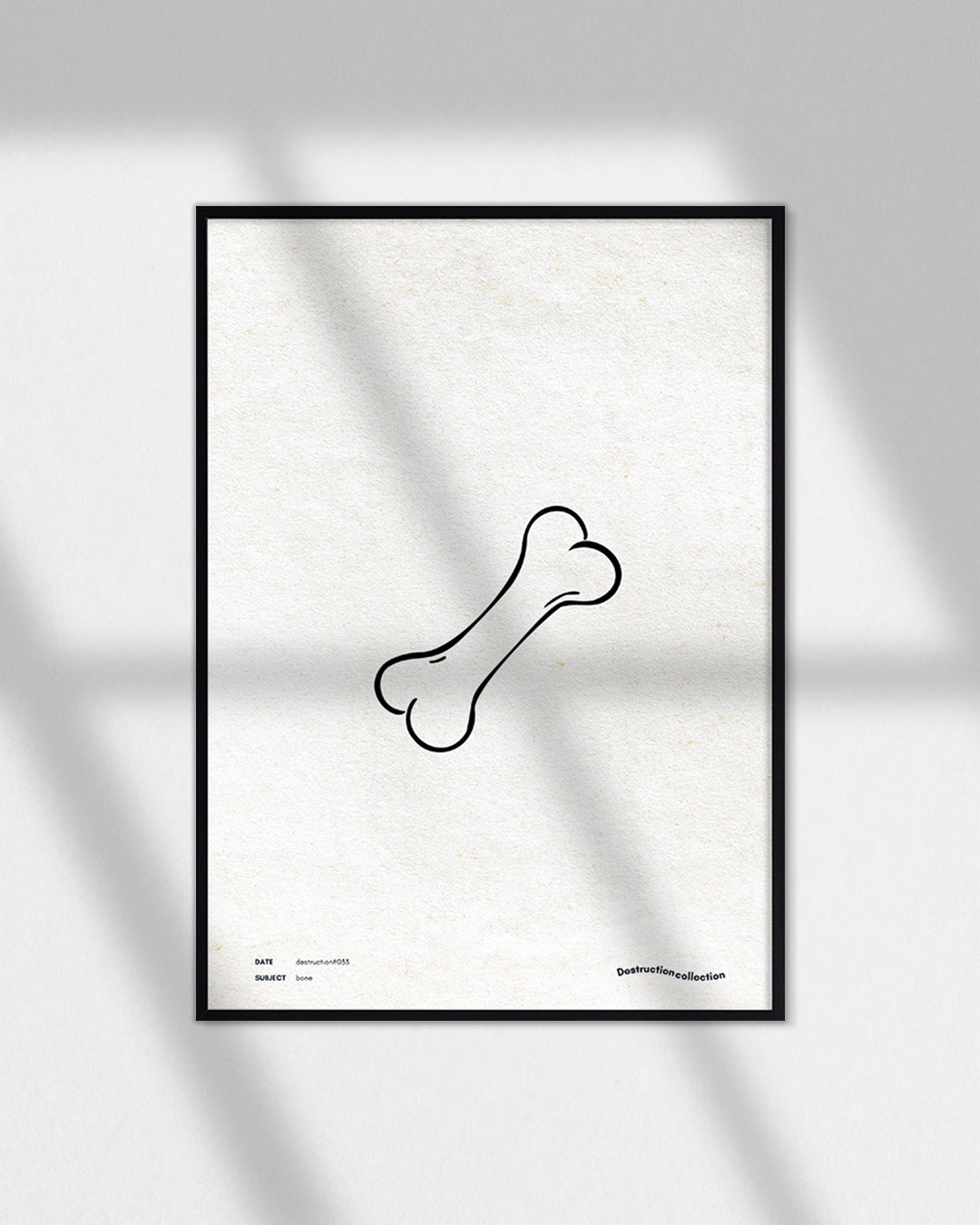 【ポスターのみ】Bone – The Essence of Structure Posterアートポスター(A2,A3)