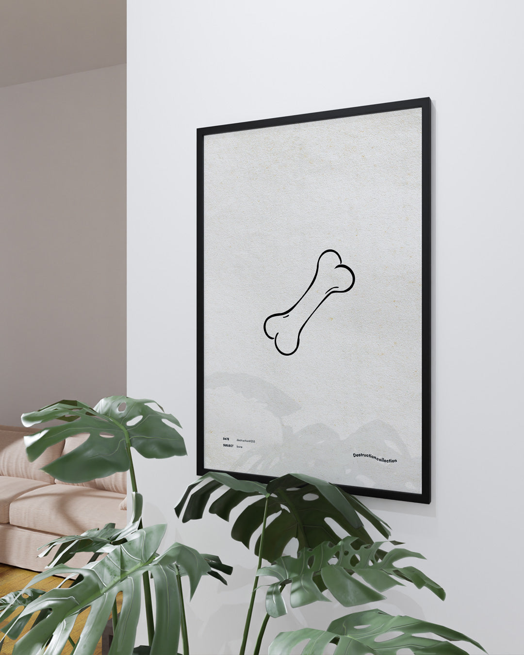 【ポスターのみ】Bone – The Essence of Structure Posterアートポスター(A2,A3)