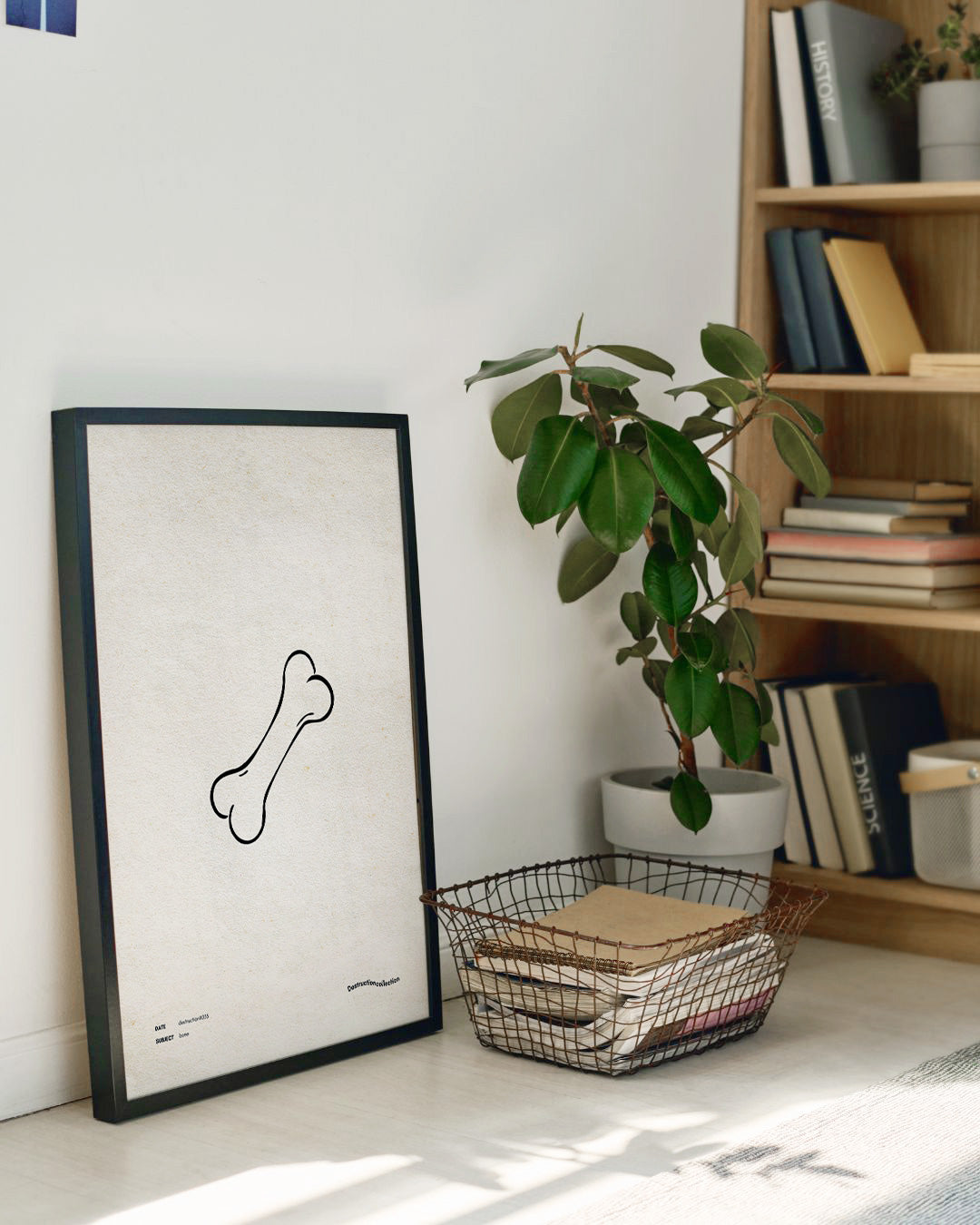 【ポスターのみ】Bone – The Essence of Structure Posterアートポスター(A2,A3)