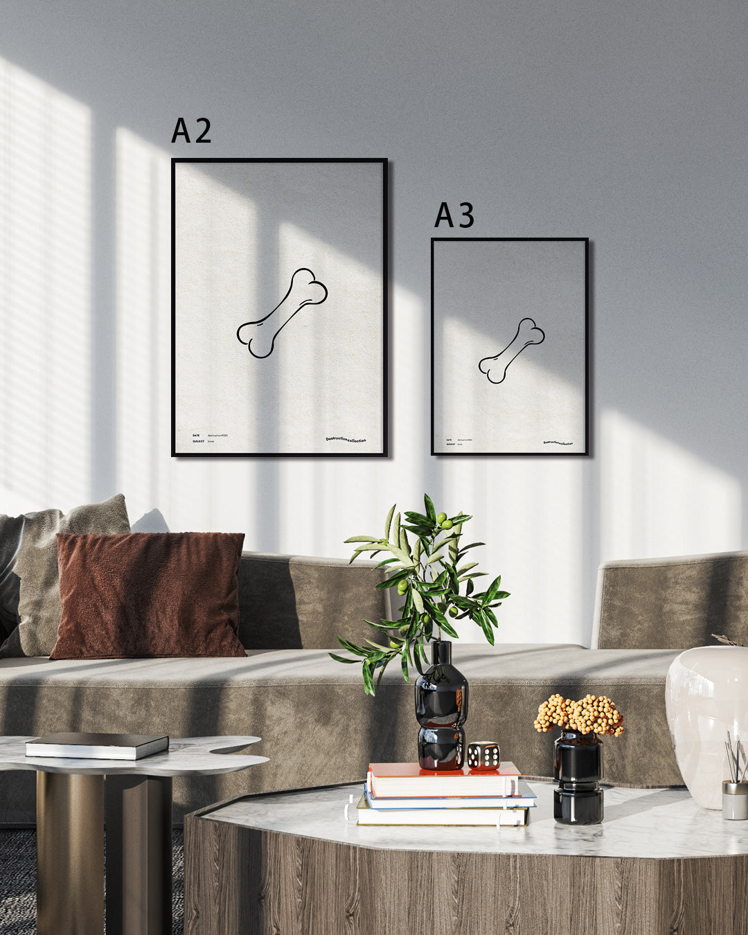 【ポスターのみ】Bone – The Essence of Structure Posterアートポスター(A2,A3)