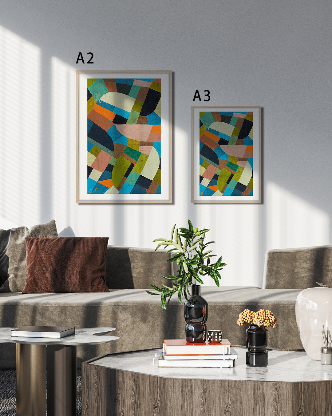 【ポスターのみ】Dynamic Mosaicアートポスター(A2,A3)