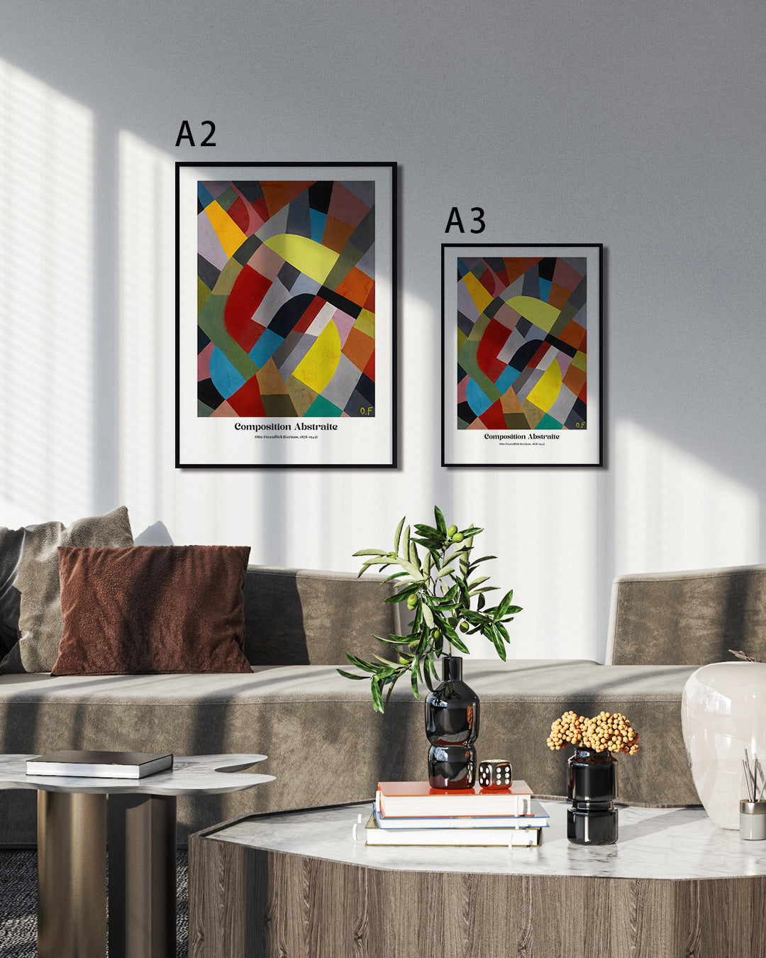 【ポスターのみ】Abstract Harmonyアートポスター(A2,A3)