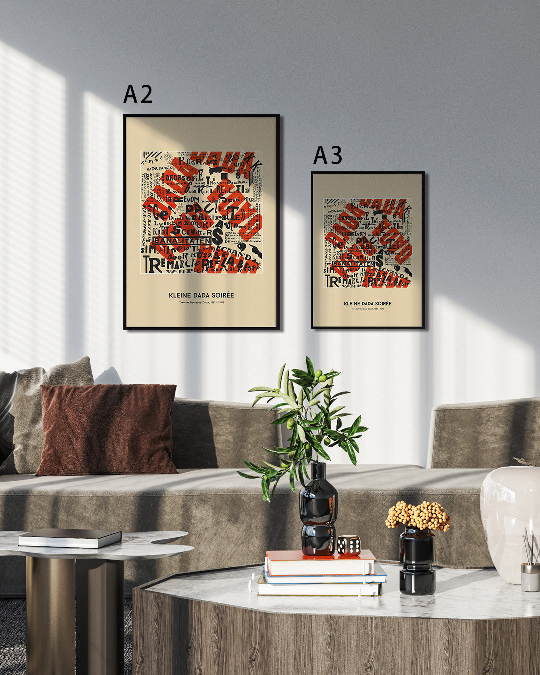 【ポスターのみ】Dada Typographyアートポスター(A2,A3)