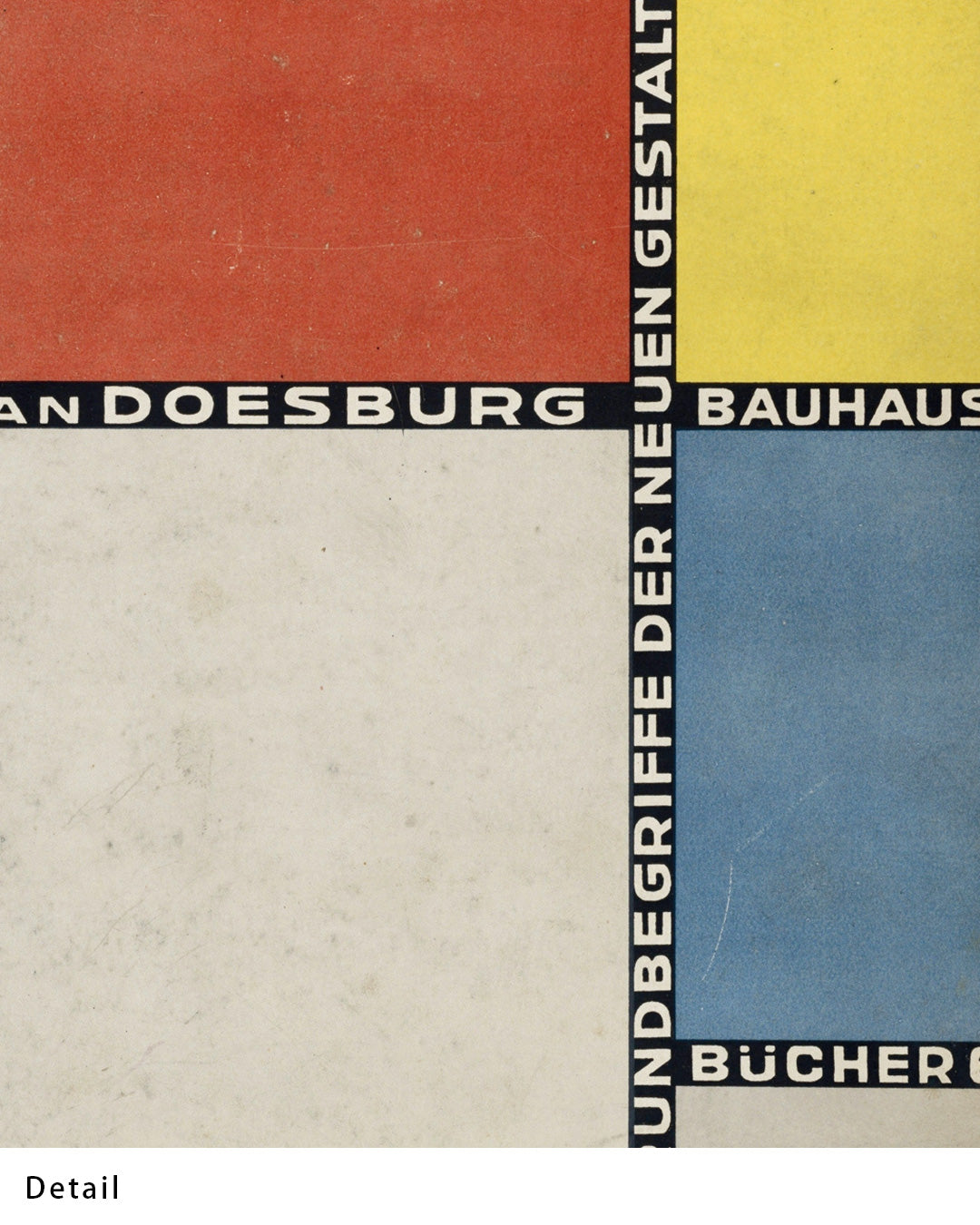 【ポスターのみ】Bauhaus bücher 6 (1925)バウハウスアートポスター│テオ・ファン・ドゥースブルフ(A2,A3)