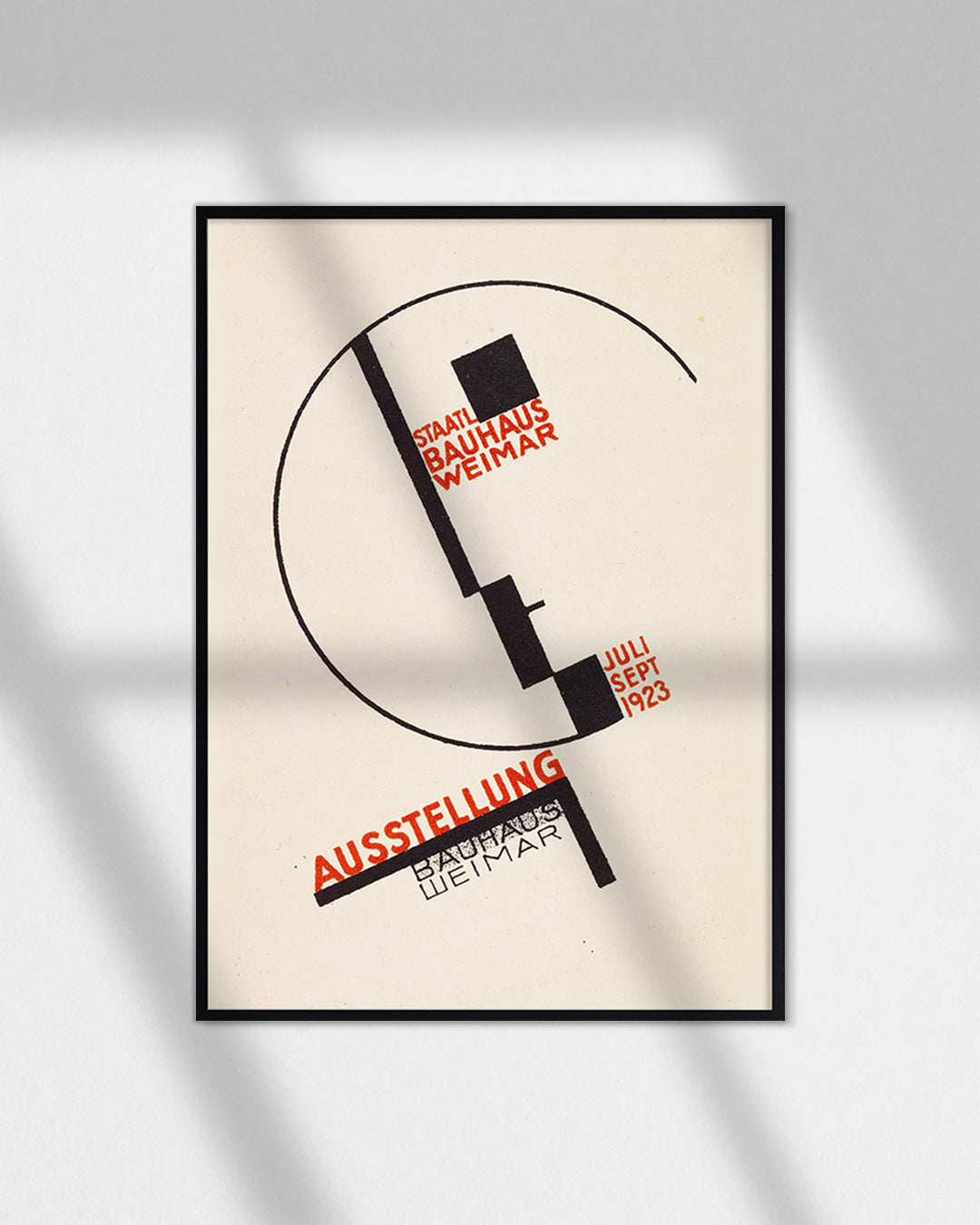 【ポスターのみ】Bauhaus Exhibition 1923バウハウスアートポスター│Dörte Helmドールテ・ヘルム(A2,A3)