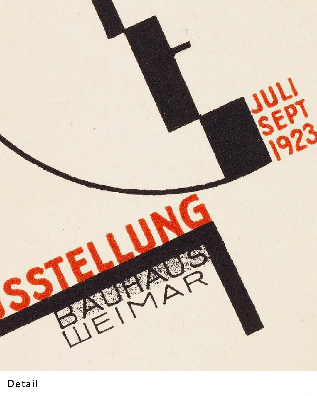 【ポスターのみ】Bauhaus Exhibition 1923バウハウスアートポスター│Dörte Helmドールテ・ヘルム(A2,A3)