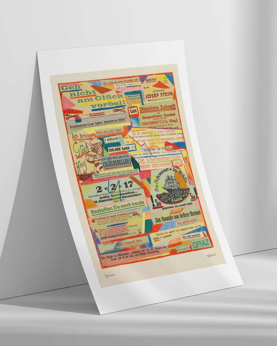 【ポスターのみ】 Plakat - The Art of Chanceアートポスター(A2,A3)