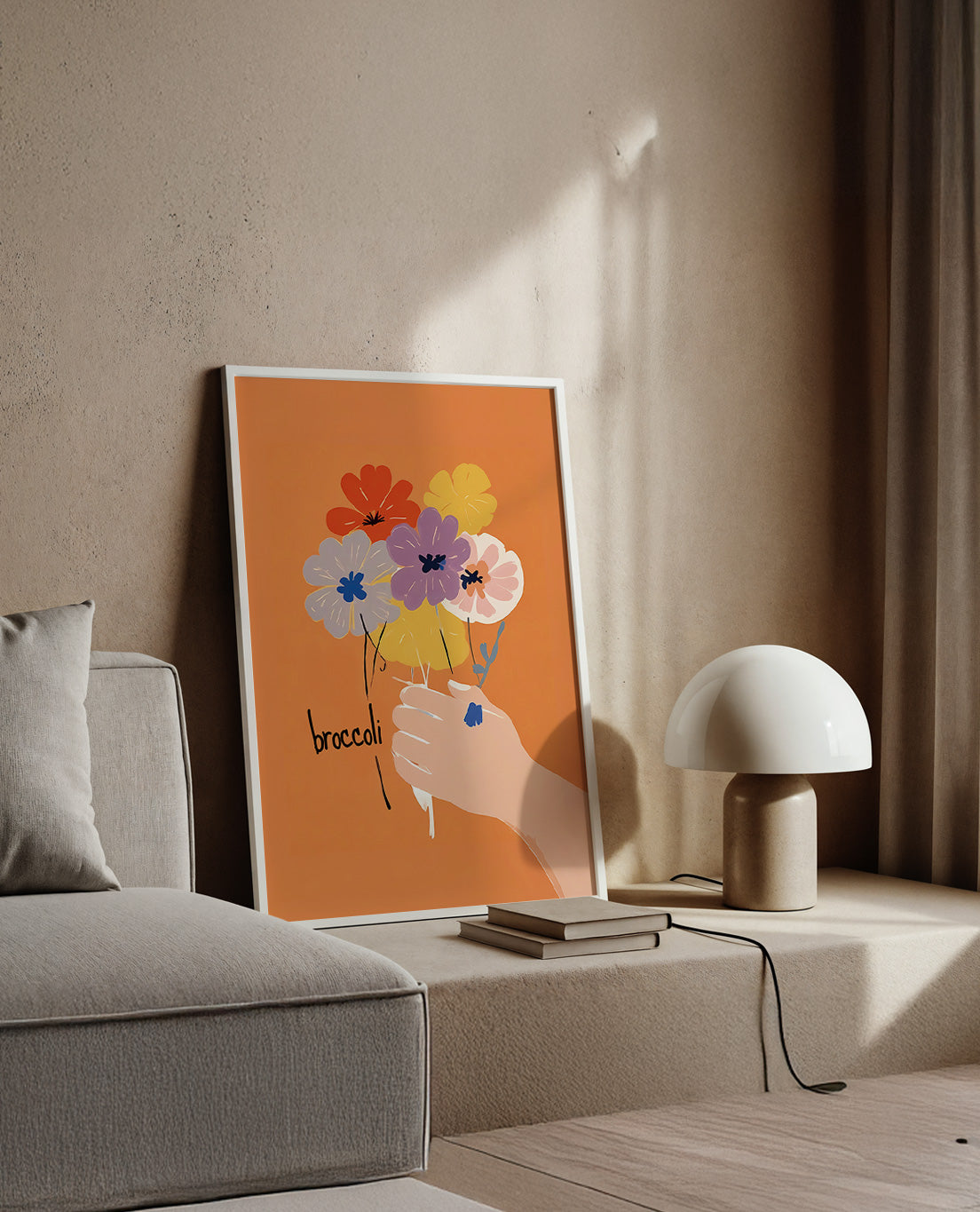 【ポスターのみ】Broccoli Bouquet Posterアートポスター(A2,A3)