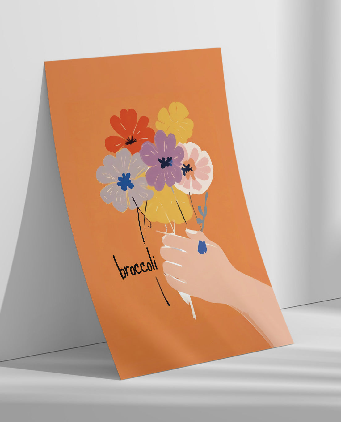 【ポスターのみ】Broccoli Bouquet Posterアートポスター(A2,A3)