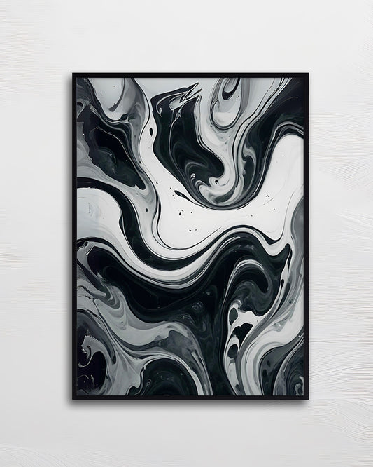 【ポスターのみ】Monochrome Currents Posterアートポスター(A2,A3)