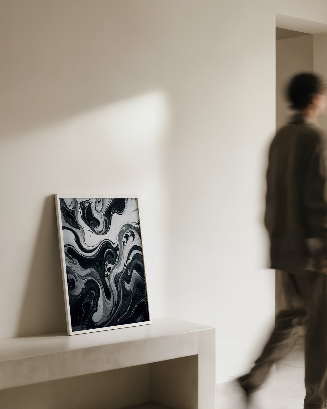 【ポスターのみ】Monochrome Currents Posterアートポスター(A2,A3)
