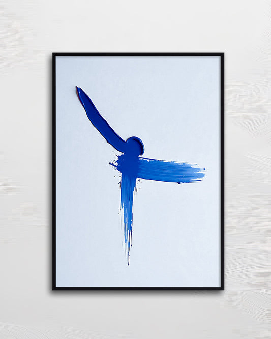 【ポスターのみ】Blue Motion Posterアートポスター(A2,A3)