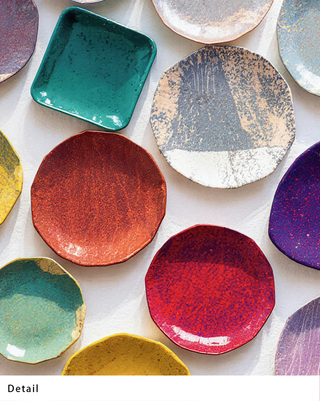 【ポスターのみ】Colorful Ceramic Palette Posterアートポスター(A2,A3)