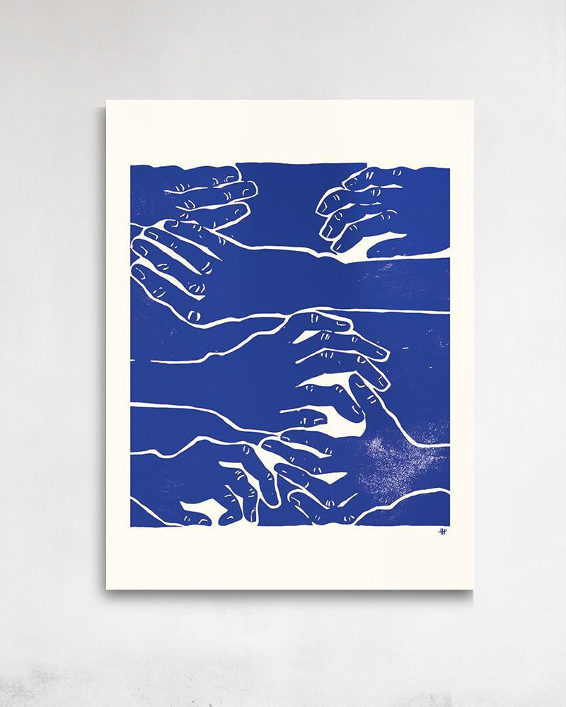Hands no1ポスター【Hanna Peterson│ハンナ・ピーターソン】(40cm×30cm)
