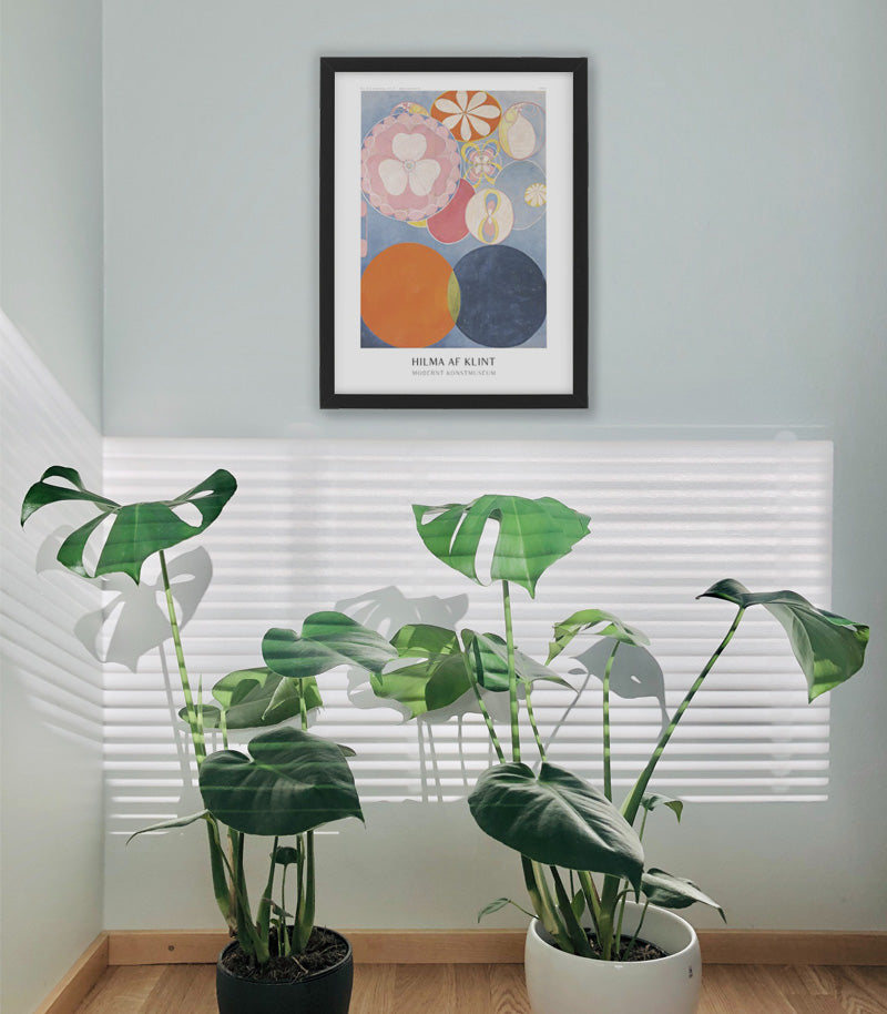 【フレーム別売り】Modernt Konst(Hilma af Klint)アートポスター(30cm×40cm)