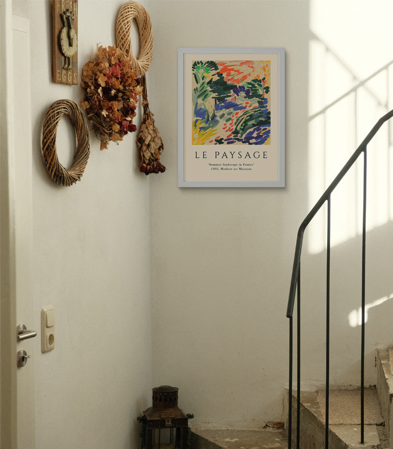 【フレーム別売り】Le Paysageアートポスター(30cm×40cm)