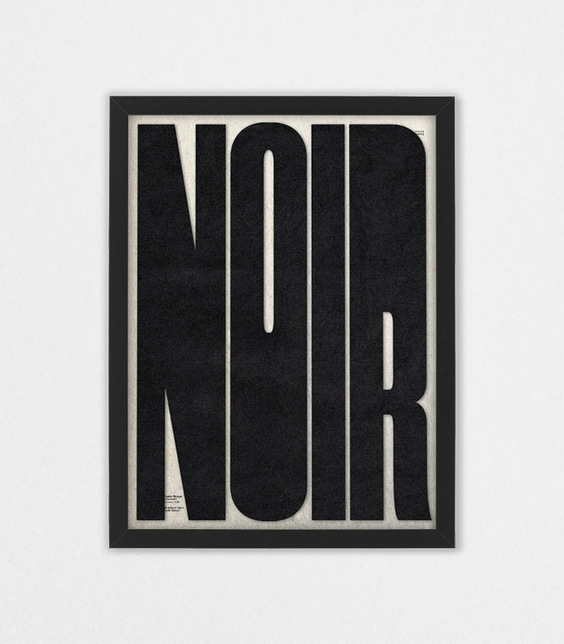 【フレーム別売り】NOIRアートポスター(30cm×40cm)