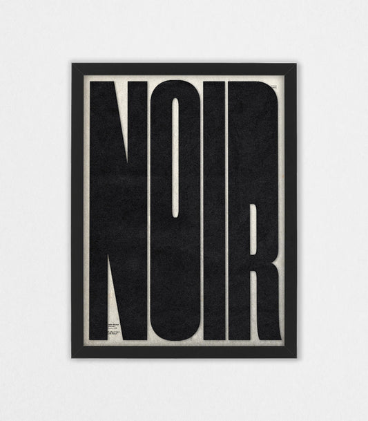 【フレーム別売り】NOIRアートポスター(30cm×40cm)