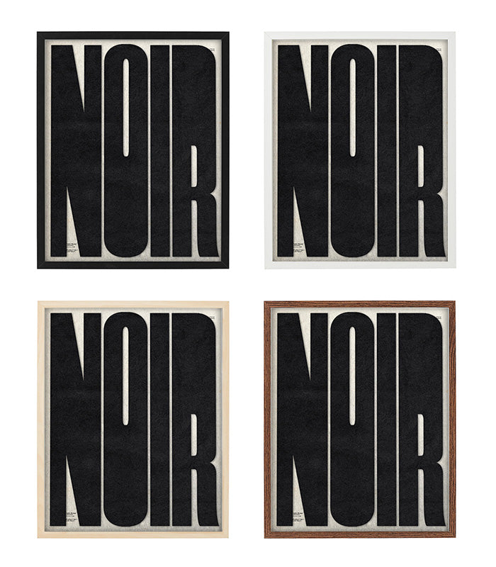【フレーム別売り】NOIRアートポスター(30cm×40cm)