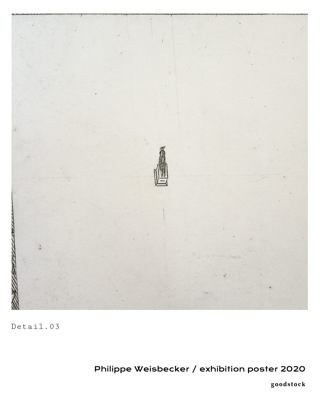 【フレームセット】exhibition poster 2020ポスター【Philippe Weisbecker │フィリップ・ワイズベッカー】(33cm×46cm)