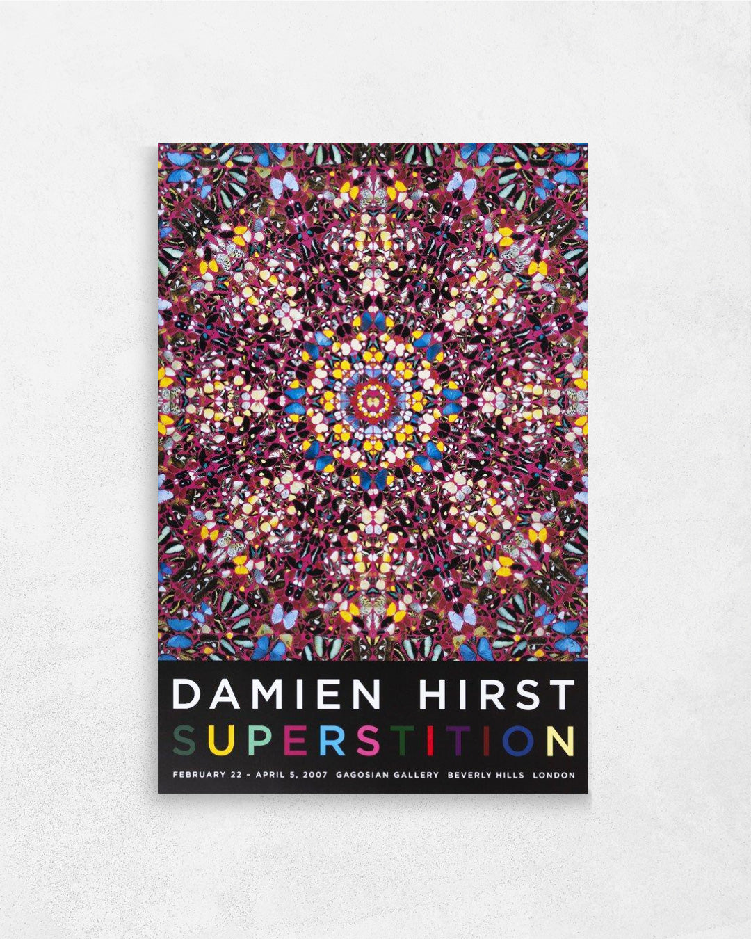 the Dwelling Placeポスター【Damien Hirst│ダミアン・ハースト】(66cm×100cm)