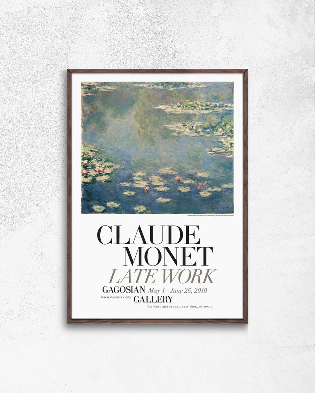 Late Work #02ポスター【CLAUDE MONE│クロード・モネ】(68.6cm×99.1cm)
