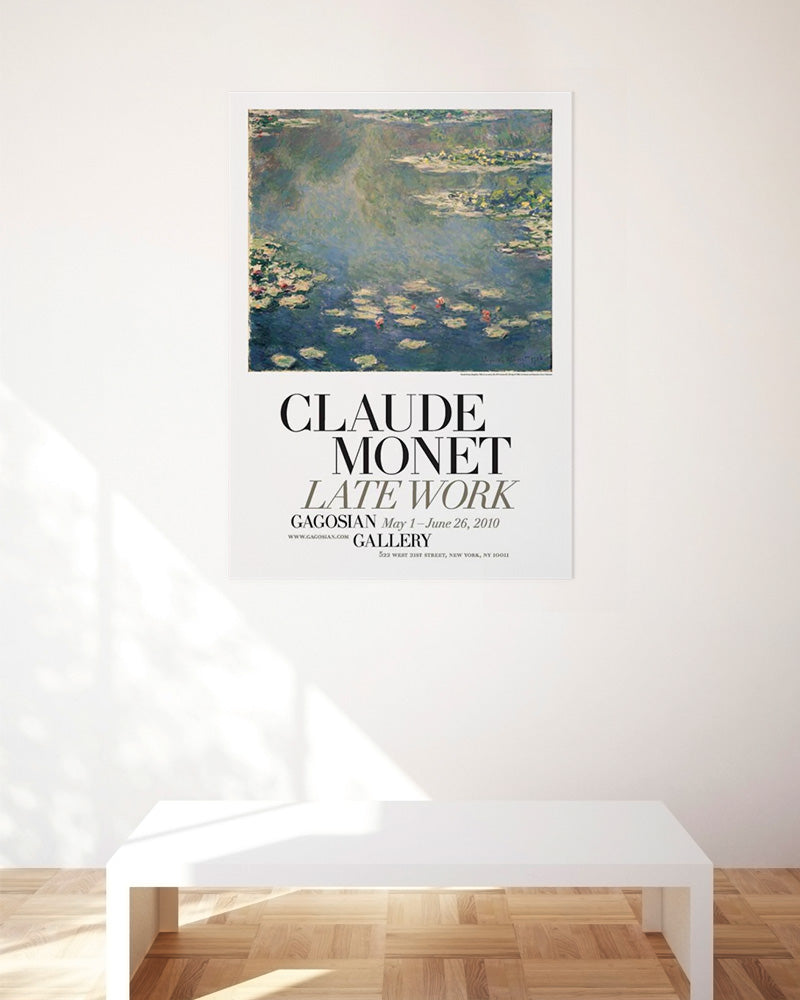 Late Work #02ポスター【CLAUDE MONE│クロード・モネ】(68.6cm×99.1cm)