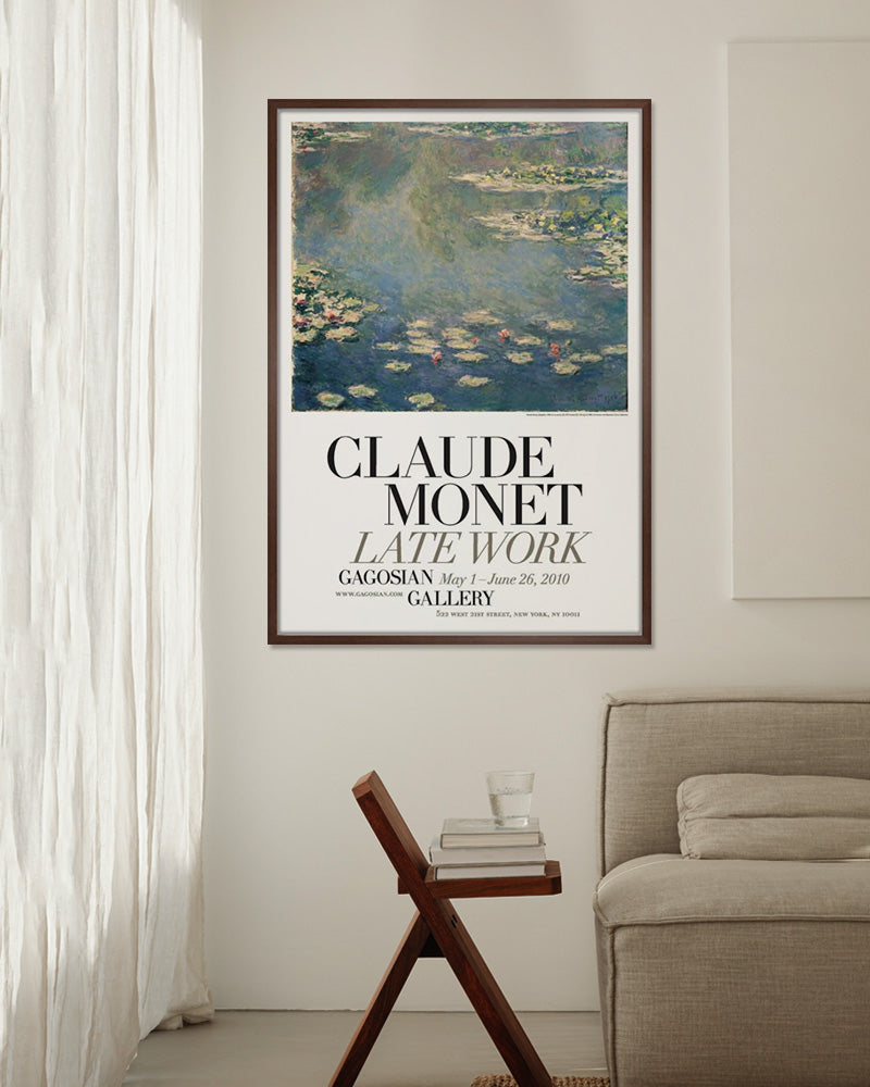 Late Work #02ポスター【CLAUDE MONE│クロード・モネ】(68.6cm×99.1cm)