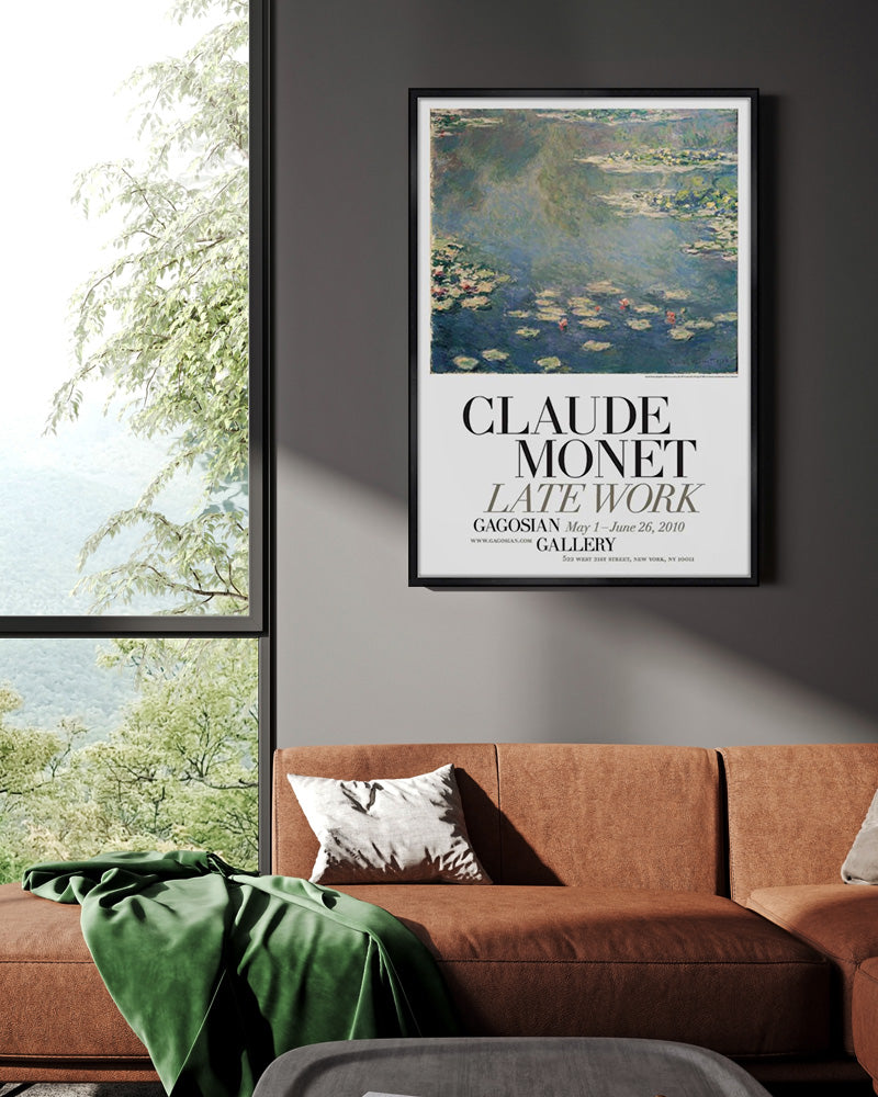Late Work #02ポスター【CLAUDE MONE│クロード・モネ】(68.6cm×99.1cm)