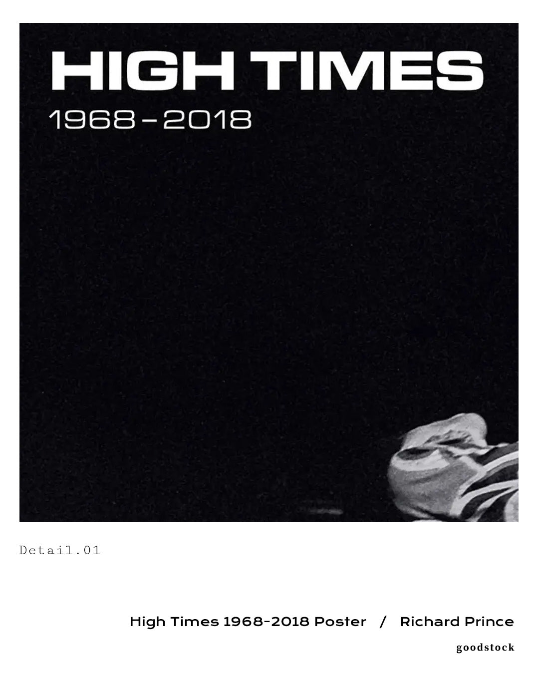 【OUTLET】High Times(1968-2018)ポスター【Richard Prince│リチャードプリンス】(68.5cm×100cm)