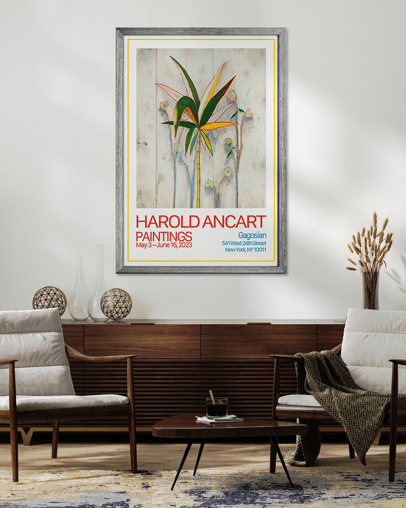 Paintings(2023)ポスター【 Harold Ancart│ハロルド・アンカート】(60.9cm×91.4cm)