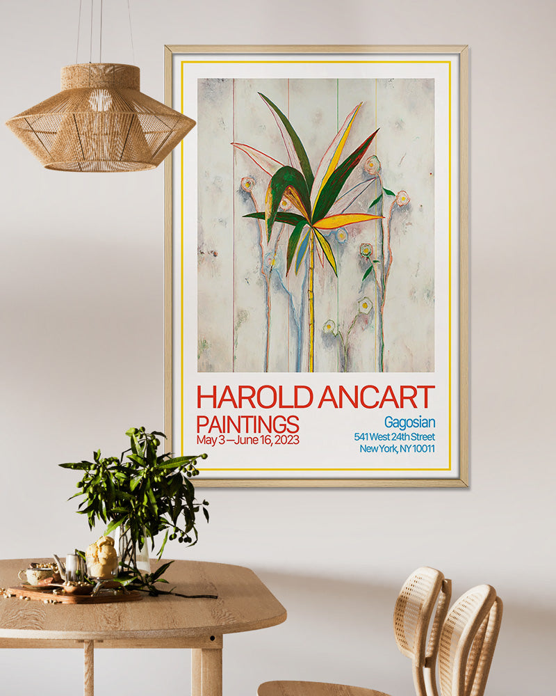 Paintings(2023)ポスター【 Harold Ancart│ハロルド・アンカート】(60.9cm×91.4cm)