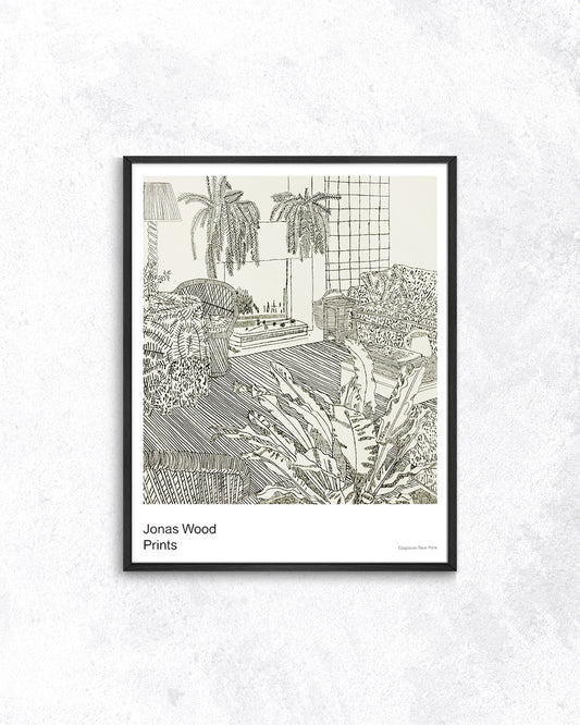 8 Etchings(detail), 2004ポスター【 Jonas Wood│ジョナス・ウッド】(60.9cm×76.2cm)