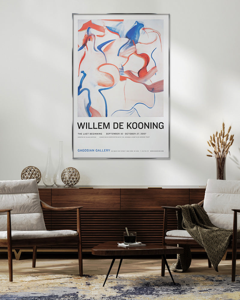 The Last Beginning(2007)ポスター【JWillem de Kooning│ウィレム・デ・クーニング】(61cm×91.4cm)