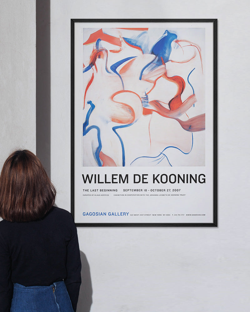 The Last Beginning(2007)ポスター【JWillem de Kooning│ウィレム・デ・クーニング】(61cm×91.4cm)