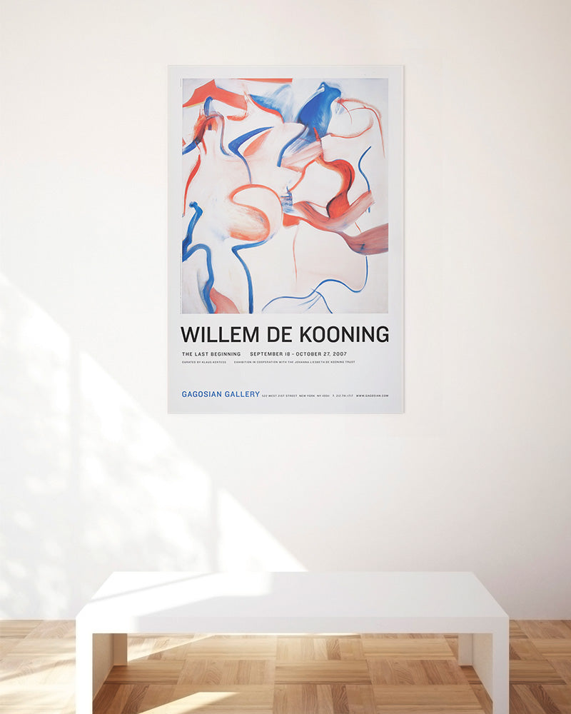 The Last Beginning(2007)ポスター【JWillem de Kooning│ウィレム・デ・クーニング】(61cm×91.4cm)