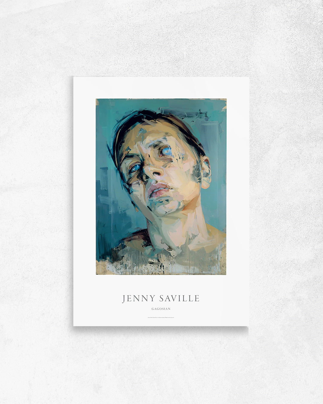 Rosetta II(2005–06)ポスター【 Jenny Saville│ジェニー・サヴィル】(83.8cm×59.7cm)