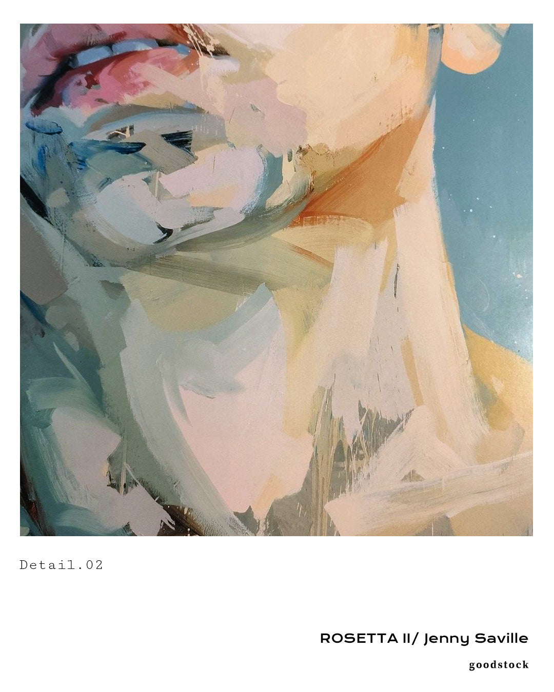 Rosetta II(2005–06)ポスター【 Jenny Saville│ジェニー・サヴィル】(83.8cm×59.7cm)
