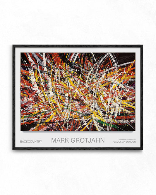 Backcountry(2021)ポスター【Mark Grotjahn│マーク・グロッチャン】(45.4cm×60.3cm)