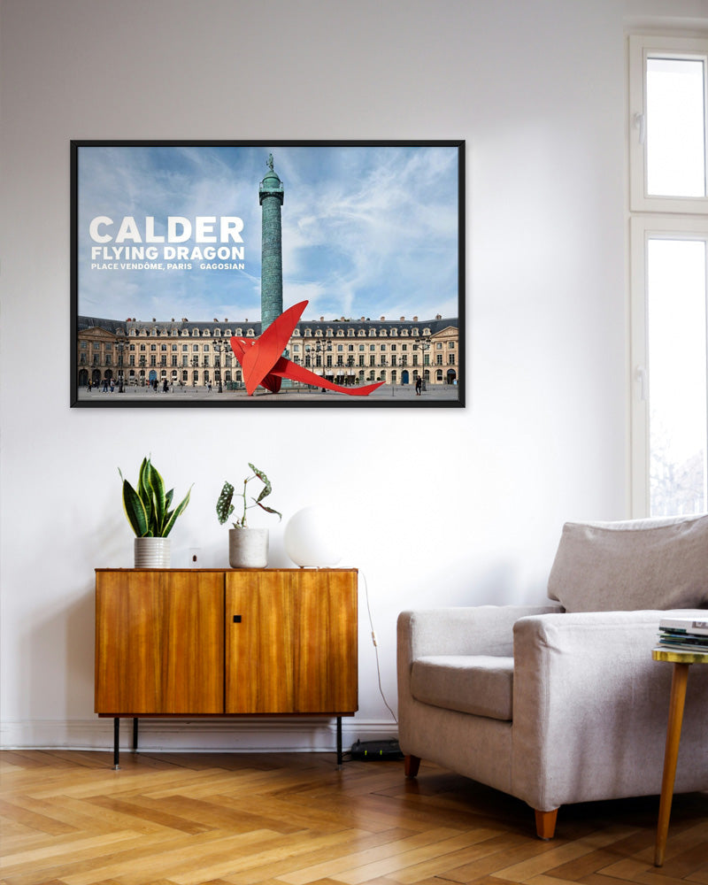 Flying Dragonポスター【Alexander Calder│アレクサンダー・カルダー】(60.9cm×91.4cm)